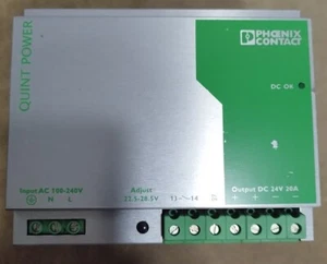 ▀▄▀▄▀ PHOENIX CONTACT QUINT-PS-100-240AC/ 24DC / 20 POWER SUPPLY QUINT POWER - Bild 1 von 2