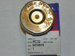RC32 AC Delco Radiator Cap 71-82 Chevy 82-83 Truck (See Descr for All Fitment) - Bild 1 von 2