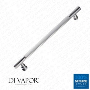 Manija de puerta de ducha de acero inoxidable Di Vapor (R) 500 mm de largo o riel de toalla | 40 cm - Imagen 1 de 2