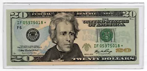 2006 $20 FRN MINNEAPOLIS ~ *STAR* ~ CRISP AU/UNCIRCULATED! #05975018* - Picture 1 of 2