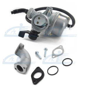 22mm Carburetor & Intake Pipe for 50cc 70cc 90cc 110cc 125cc Buyang Roketa Tank - Picture 1 of 9