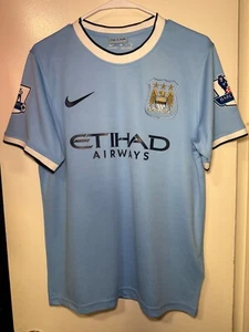 Manchester City 2013/14 Home Jersey, Kun Aguero #16 - Picture 1 of 2