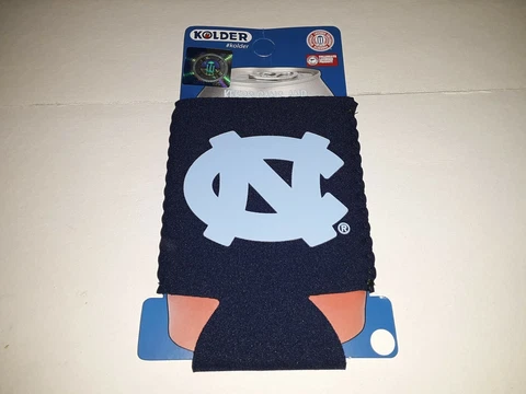 North Carolina Tar Heels NCAA  Kolder Can Koozie Comes In Set Of 4 Cover