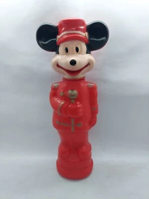 Botella de baño burbuja empapada líder de Mickey Mouse de colección de Disney (vacía) Foto 1 de 4