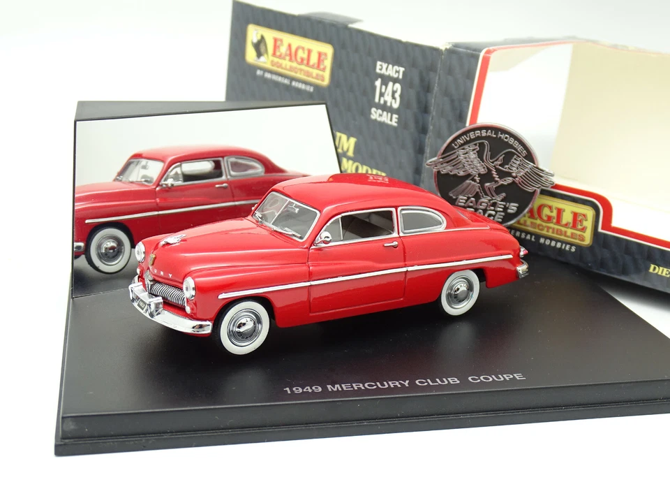 Universal Hobbies Uh 1/43 - Mercury Club Coupé 1949 Red - Image 1 of 1
