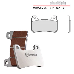 4 PASTIGLIE FRENO ANTERIORI BREMBO SR SINTERIZZATE RACING HONDA CBR 1000 RR 2008 - Imagen 1 de 1