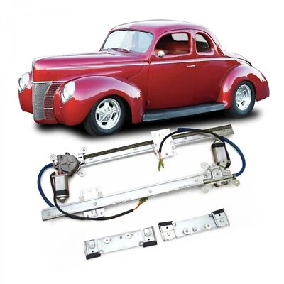 Kit de conversión de ventana eléctrica Autoloc 12V para Ford Roadster 1940 Standard Deluxe Foto 1 de 4