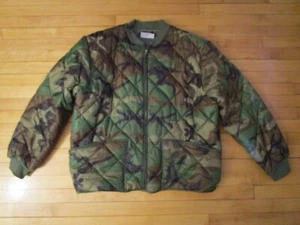 Fox Outdoor Quilted Camouflage Zipper Jacket 3XL Chest 54-56 - Picture 1 of 14