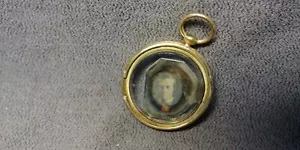 1860s Daguerreotype Silver Photograph Victorian Double Locket Gold Filled? 1890s - Picture 1 of 16