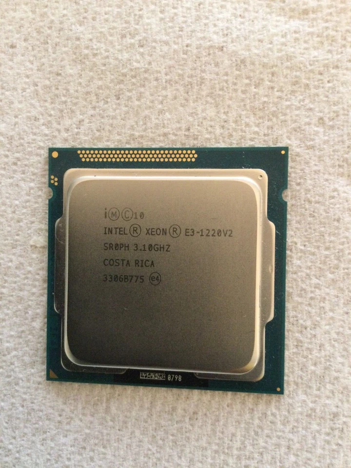 Intel Xeon E3-1220V2 3.1 GHz SR0PH 4-Cores CM8063701160503 - Image 1 of 1