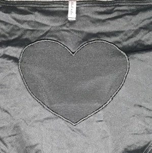 NeW Vs Pink laurel love heart cut out bikini panty size small black - Picture 1 of 3