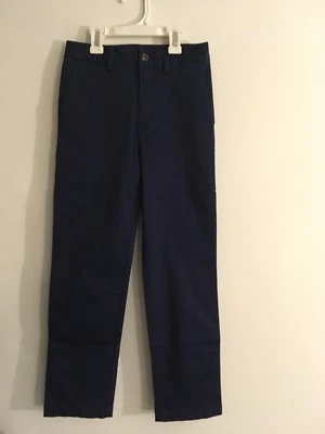 ¡NUEVO! Ralph Lauren Polo Calce Ajustado ELASTIZADO Caqui/Chino Pantalones AZUL MARINO Niños Talla 8 Foto 1 de 4