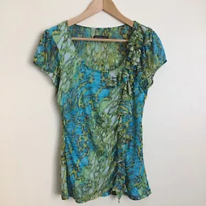 I.N.C Multicolored Blouses Cap Sleeve - Picture 1 of 7