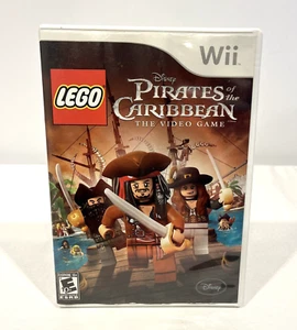 LEGO PIRATES OF THE CARIBBEAN THE VIDEO GAME NINTENDO WII GAME & CASE DISNEY - Picture 1 of 4
