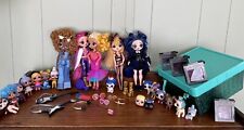 Lot of 36 pcs with 5 LOL Surprise OMG 9”Dolls with guitars, pets, accessories