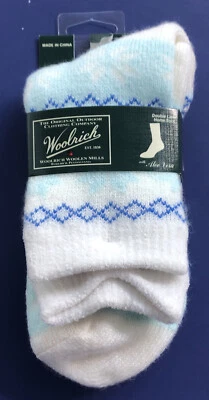 CALCETÍN WOOLRICH DOBLE CAPA PARA EL HOGAR CON ALOE VERA TEMÁTICA NAVIDAD Foto 1 de 4
