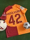 Abdlkerim matchworn Galatasaray voll signiertes Champions League Trikot