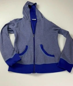 Columbia Full Zip Athletic Hoodie Women's Size S Blue Gray - Picture 1 of 12