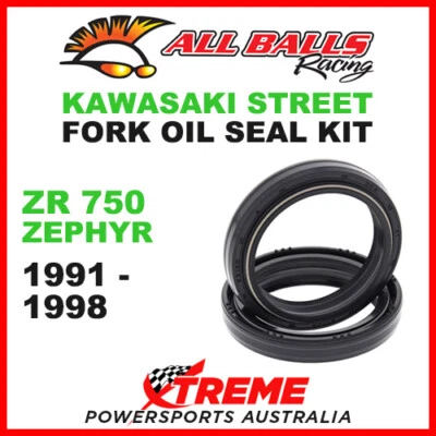 Kit de sellado de aceite de horquilla All Balls 55-117 Kawasaki ZR750 (Zephyr) 1991-1998 41x53x8/10. Foto 1 de 2