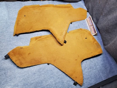 Cubierta lateral de consola central W126 tapicería de alfombra Palomino bronceado 1266831525 1266831225 Foto 1 de 4