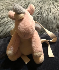 Zara Kids Pink Plush Unicorn Backpack - Picture 1 of 5