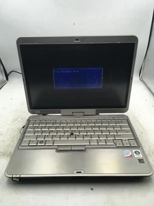 HP COMPAQ 2710P -BOOTS TO BIOS/ADMIN LOCK- INTEL CORE 2 U7700 - NO RAM -READ-BB - Picture 1 of 8