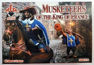 Musketiere Of The King Of France Miniatures NEU Red Box 20mm Maßstab 1/72 1:72 - Bild 1 von 2