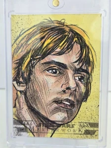 Topps 2024 Star Wars Masterwork / Sketch by Jeffrey Benitez / Luke Skywalker 1/1 - Bild 1 von 2