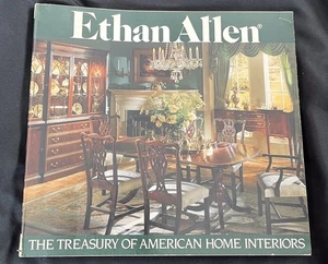 Vtg 1980s Ethan Allen Catalog “Treasury of American Home Interiors” Furniture - Imagen 1 de 12