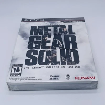 Metal Gear Solid: The Legacy Collection with Art Book PS3, 2013 - New Sealed - Image 1 of 4