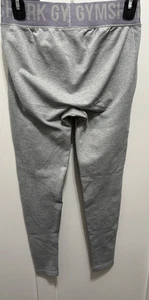 Gymshark Flex Seamless Leggings Grey Purple Size M Gym Yoga Compression Workout - Picture 1 of 13