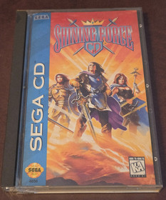 Shining Force - Sega CD System - Tested & Working Fair Box Complete with Map