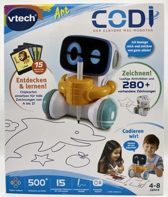 CODI Der Clevere Mal Roboter | Lernspielzeug Zeichnen Codieren | 4-8 Jahre - Bild 1 von 4