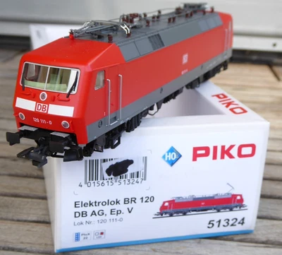 Piko 51324 H0 Locomotive Br 120 111-0 DB Ag Epoch 5/6 with Dss + LED Boxed - Image 1 of 4