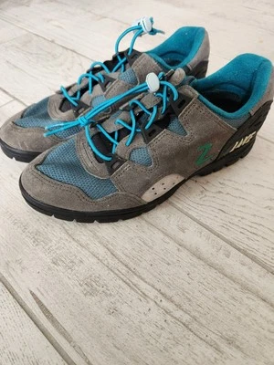 LAKE Bicicleta Ciclismo Zapatos con Tacos Carretera MTB Gris/Azul Talla 6.5 Foto 1 de 4