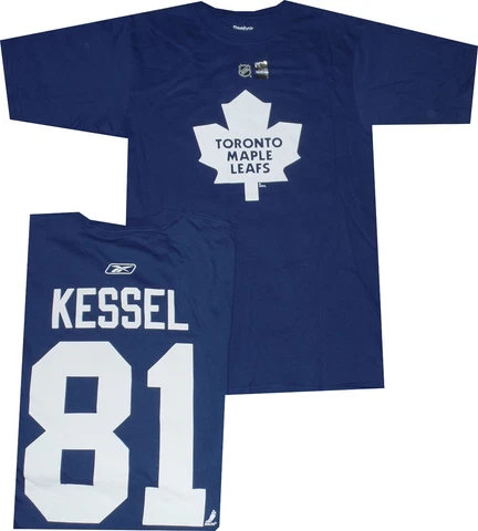 Toronto Maple Leafs Phil Kessel Reebok Blue Alternate Mens T Shirt Cover
