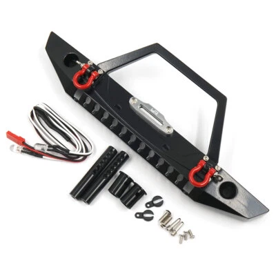 Yeah Racing TRX4-092 Alum Front Bumper w/LED Light : TRX-4 / Gen8 / SCX10 / II - Image 1 of 2