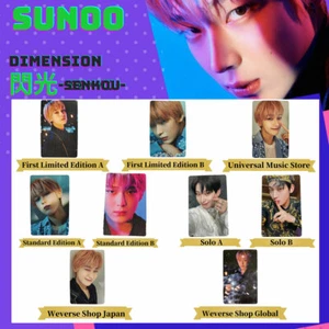 Tarjeta fotográfica ENHYPEN SUNOO DIMENSIÓN: SENKOU Enhypen 2nd JP Single Weverse UMJ PC - Imagen 1 de 27