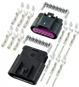 Delphi 6-Pin 15AMP GT 150 Gauge 22 20 GA Wire Kit, 6-Conductor Sealed Connector - Picture 1 of 9