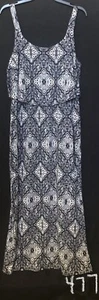 Pink Republic Junior’s XL Black & White Maxi Style Dress - Picture 1 of 5