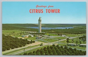 Grüße vom Citrus Tower auf dem US-Hwy 27 in Clermont Florida FL Postkarte - Bild 1 von 2