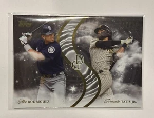 2024 Topps Dynamic Duals Ripple Effect Alex Rodriguez / Fernando Tatis Jr #RE-07 - Picture 1 of 2