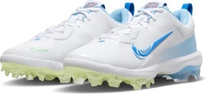 Nike Force Trout 9 Pro MCS White Blue FQ7726-104 Men's Size 10.5 - Picture 1 of 10