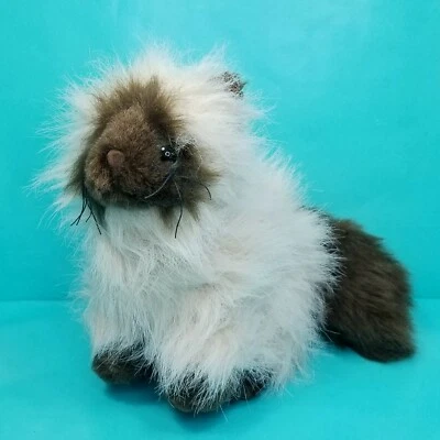 Ganz Webkinz Himalayan Plush Kitty Cat Stuffed Animal Realistic Brown No Code - Image 1 of 4