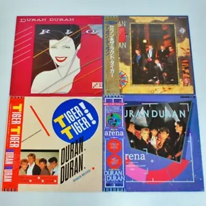 Duran Duran Lot of 4 Rio Seven And The Ragged Tiger Vinyl Record Dance Pop Japan - Foto 1 di 9