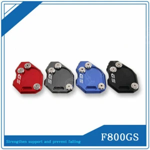 Motorcycle CNC Non-slip Side Kickstand Stand Extension Plate For BMW F8000GS 14 - Picture 1 of 19