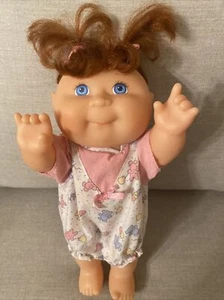 CPK Cabbage Patch Kid 1996 MB4 Red Hair Blue Eyes Pink Sleeper A1 - Picture 1 of 3