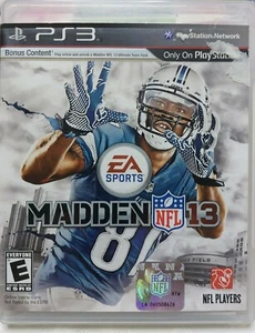 PS3 Madden NFL PlayStation Football 2013 Video Game  - Picture 1 of 3
