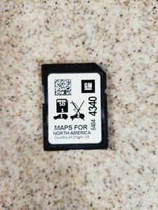2020-2022 GM GMC CADILLAC NAVIGATION SD CARD 8484 4340 FACTORY GM OEM - Picture 1 of 2