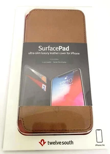 Twelve South SurfacePad Lederhülle für iPhone XR - Cognac - Bild 1 von 1
